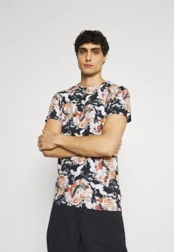 Meilleure vente ✔️ INDICODE JEANS KRANICH JAPAN - T-shirt Imprimé - Navy 😀