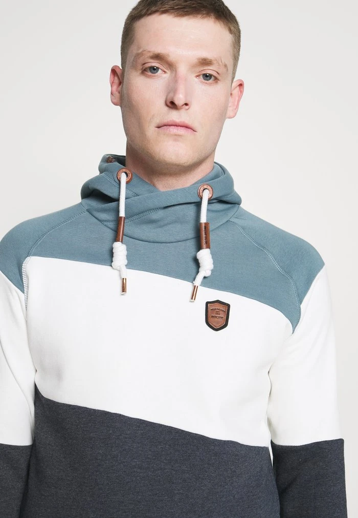 Budget ✔️ INDICODE JEANS PESSAC - Sweat à Capuche - Aegean Blue 🔥 – Image 4