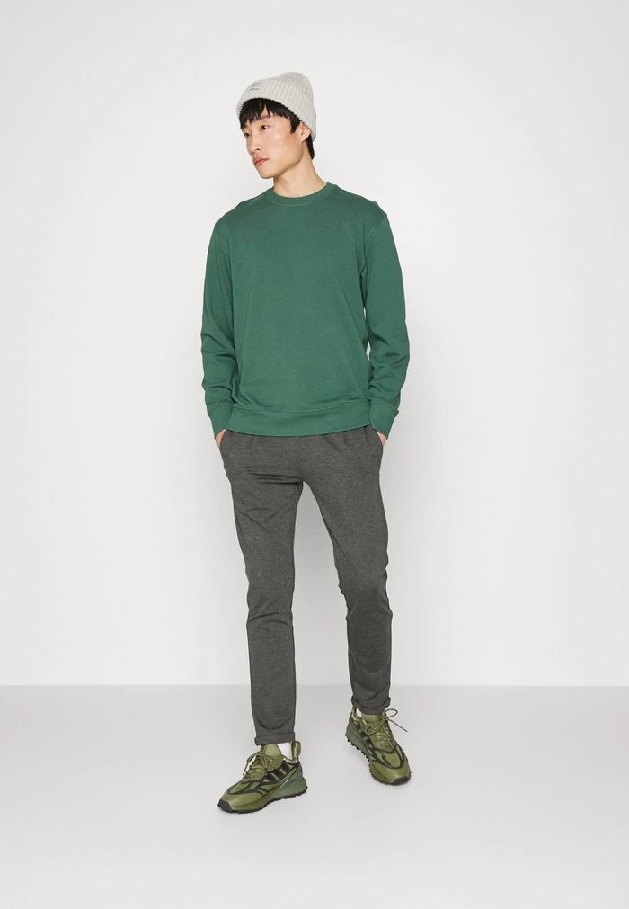 Budget đ INDICODE JEANS EBERLEIN WITH ROLLED UP - Pantalon Classique - Charcoal Mix đ â Image 2