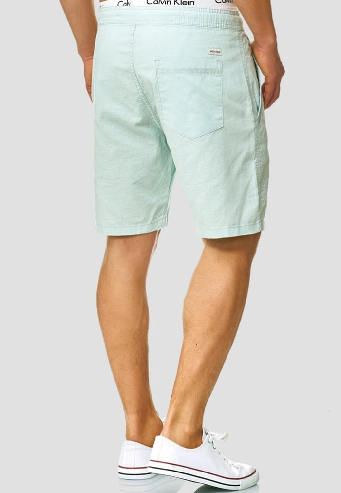 Vente flash đ INDICODE JEANS REGULAR FIT - Short - Turquoise đ â Image 3