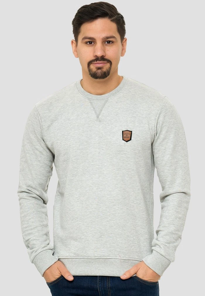 Tout neuf 🧨 INDICODE JEANS BEECHEN - Sweatshirt - Grey 🎉