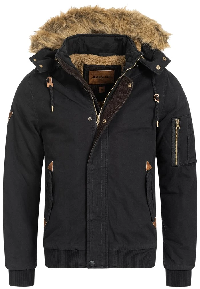 Budget ✨ INDICODE JEANS Veste D'hiver - Black 👍 – Image 5