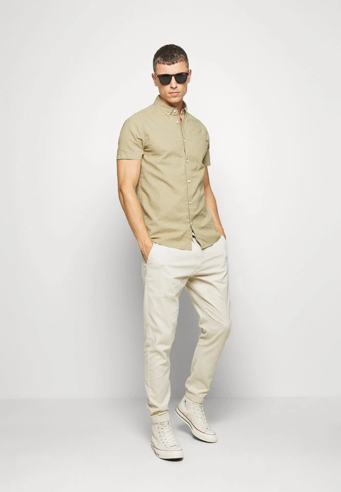 Vente flash đ INDICODE JEANS VIBORG - Pantalon Classique - Fog â â Image 2