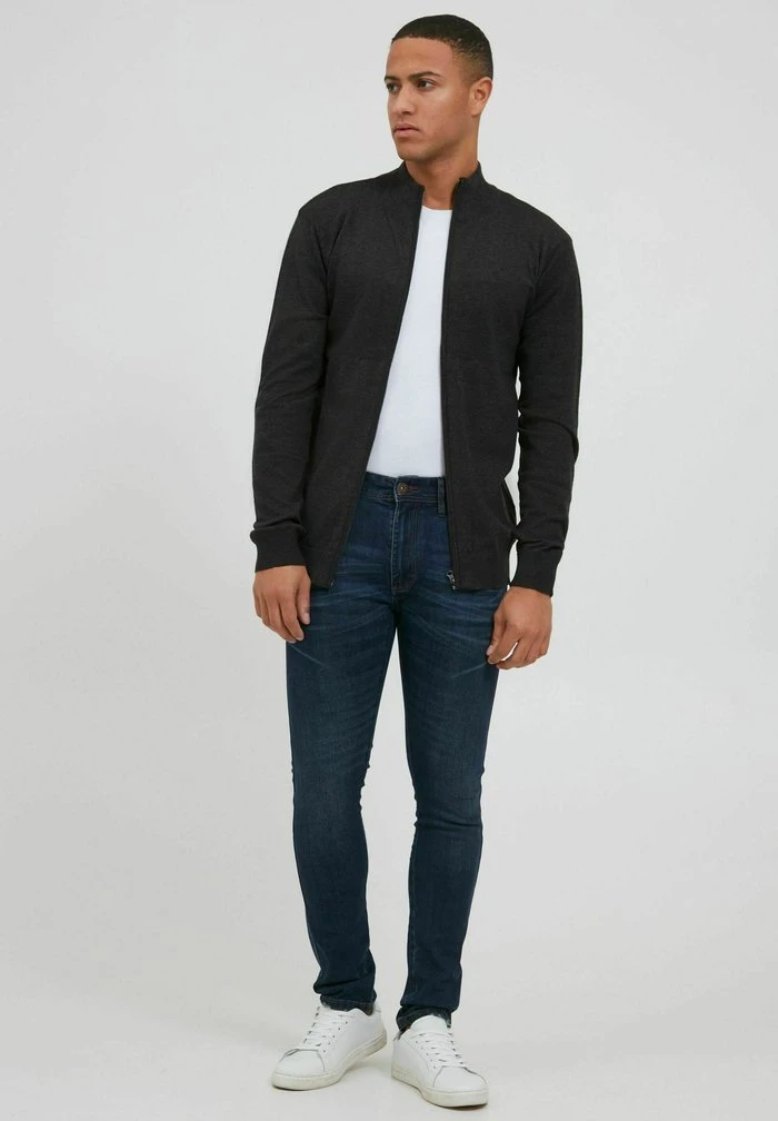 Coupon ✔️ INDICODE JEANS IDERNOLDO - Gilet - Charcoal Mix 🥰 – Image 2