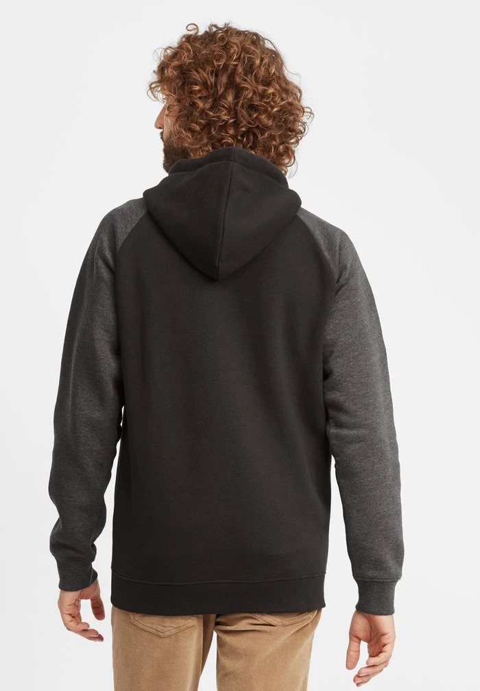 Meilleure vente đ„ INDICODE JEANS IDTERENCE - Sweat à Capuche Zippé - Black đ â Image 3