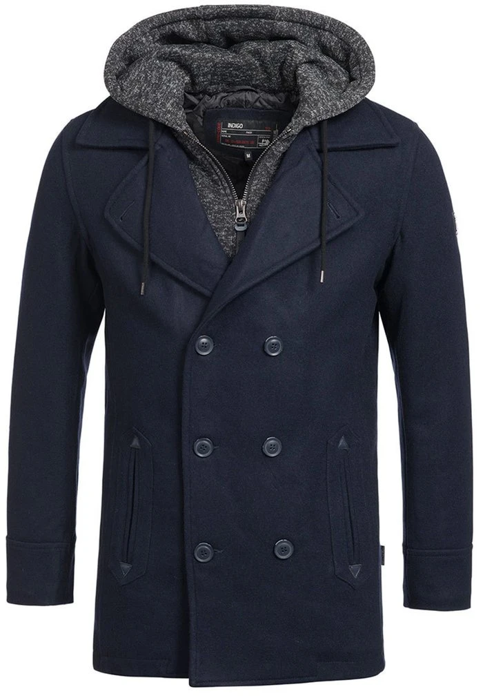 Top 10 ⭐ INDICODE JEANS Manteau Court - Dark Blue 💯 – Image 9