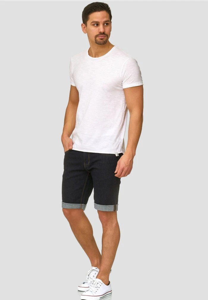 Promo ✨ INDICODE 😍 JEANS CUBA CADEN - Short En Jean - Dark-blue Denim ✔️ – Image 2