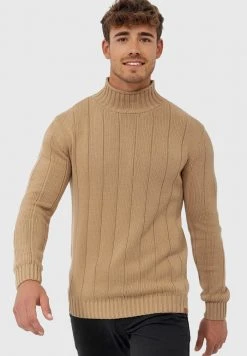 De gros 🎁 INDICODE JEANS ASPEN - Pullover - Cornstalk 🛒