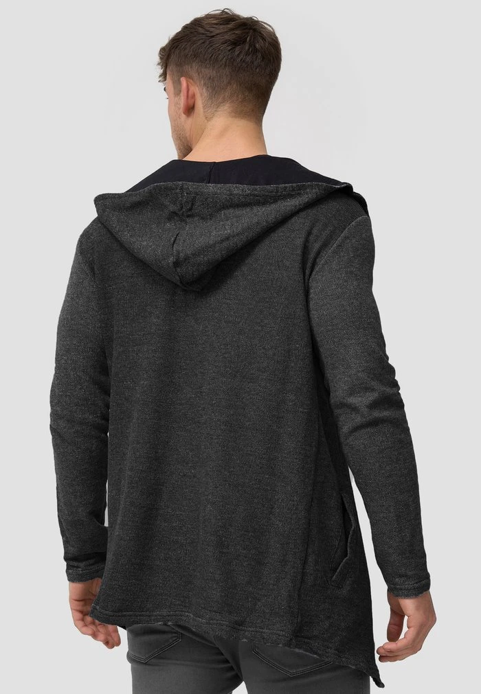 Grosses soldes 🔔 INDICODE JEANS Gilet - Black 🧨 – Image 3