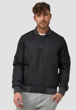 Meilleure vente 🎁 INDICODE JEANS Blouson Bomber - Black 👍