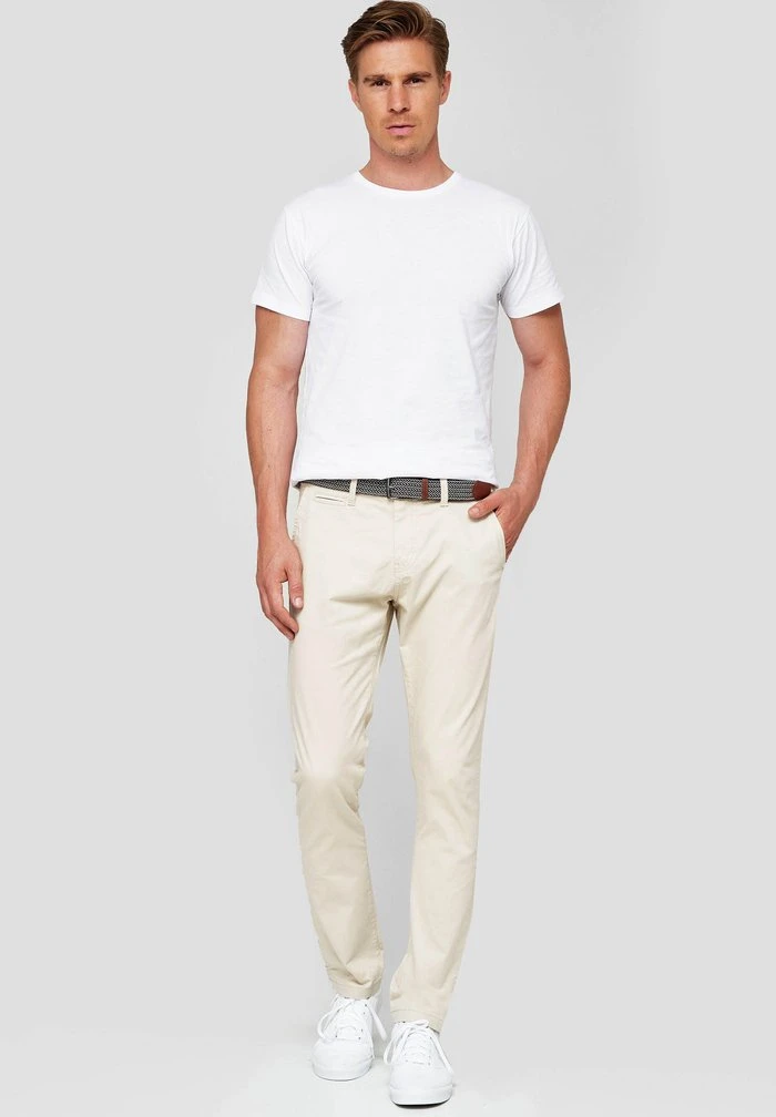 Offres 🤩 INDICODE JEANS Chino - Fog 🔔 – Image 2