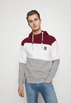 Nouveau 🥰 INDICODE JEANS PESSAC - Sweat à Capuche - Bordeaux ❤️