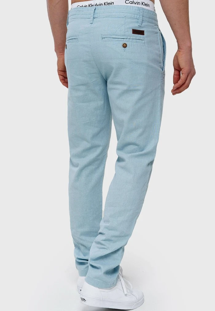 Grosses soldes đ INDICODE JEANS Chino - Blue Wave đ â Image 3