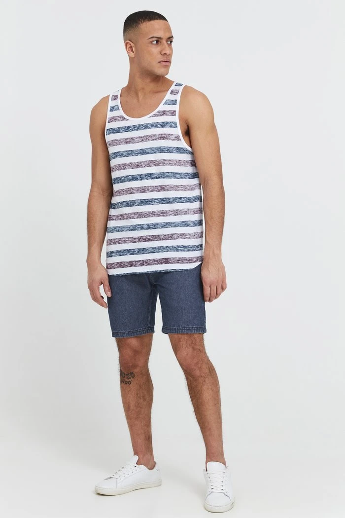 Le moins cher ✔️ INDICODE JEANS IDABERAVON - Short - Dark Indigo 🎉 – Image 2