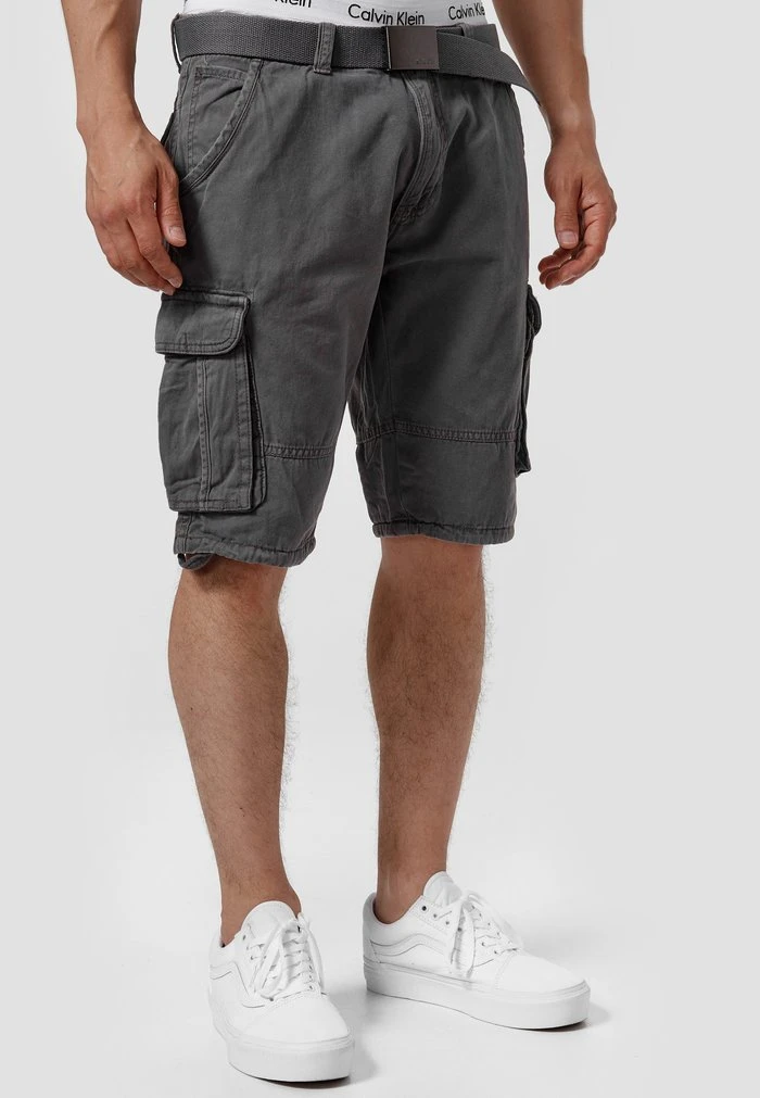 Meilleur prix 🤩 INDICODE JEANS MONROE - Short - Iron 🔔 – Image 4