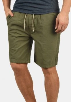 Meilleure vente 🤩 INDICODE JEANS IDABERAVON - Short - Dark Olive 🎉