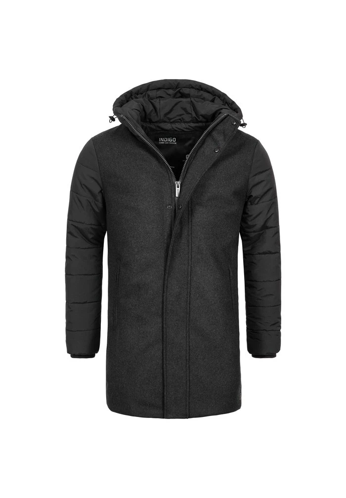 Sortie ✨ INDICODE 🌟 JEANS Parka - Charcoal Mix ❤️ – Image 6