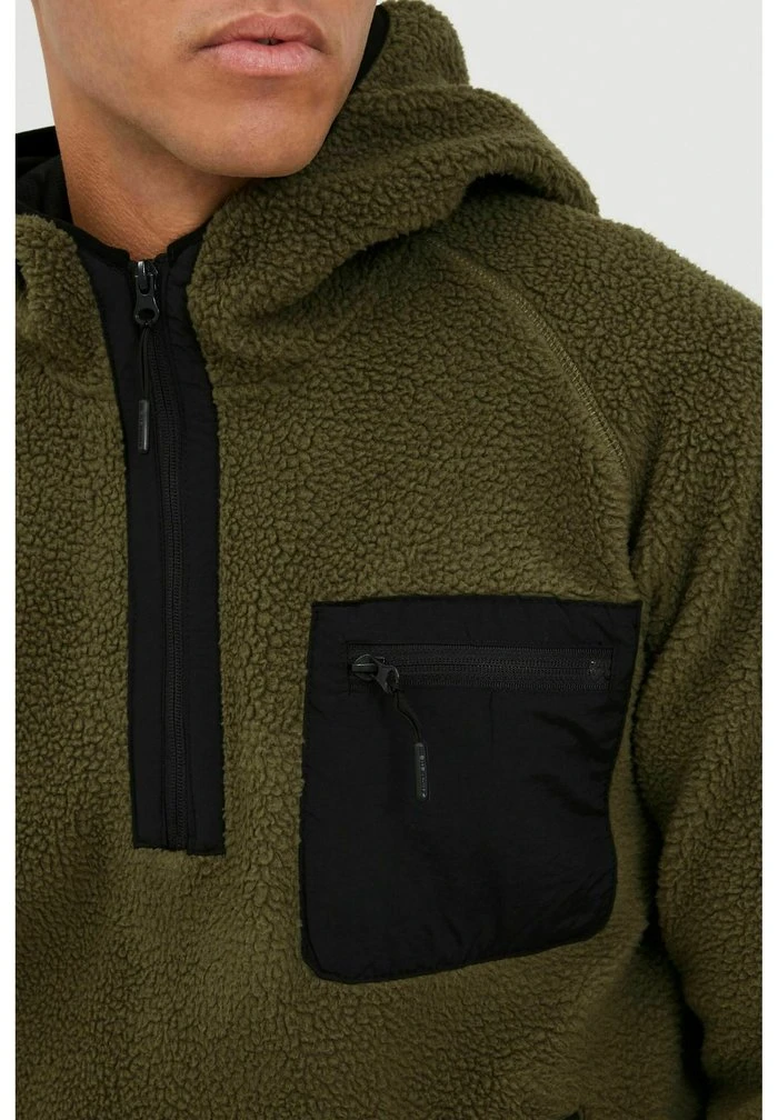 Offres ⭐ INDICODE 😍 JEANS IDTRENT - Sweat à Capuche - Army 🛒 – Image 4