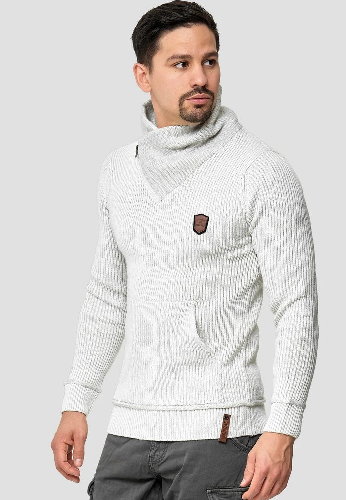 Meilleure vente ⌛ INDICODE JEANS DANE - Pullover - Off White 🌟