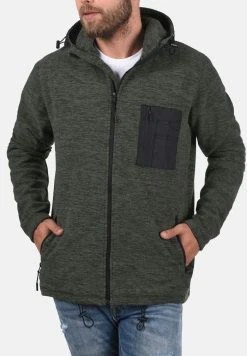 Promo ❤️ INDICODE 🔔 JEANS IDWILMOT - Veste Polaire - Army ✨