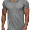 De gros 🛒 INDICODE JEANS WILBUR - T-shirt Imprimé - Grau 🛒