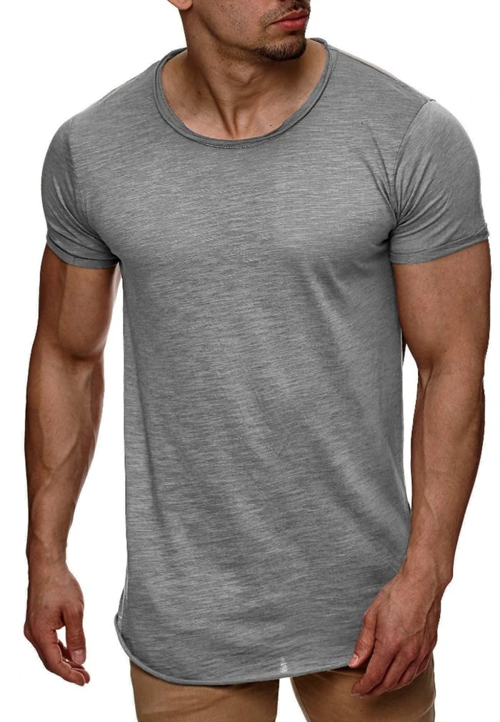 De gros 🛒 INDICODE JEANS WILBUR - T-shirt Imprimé - Grau 🛒