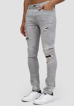 Acheter 🧨 INDICODE JEANS COMPTON - JEANS Skinny - Vintage Grey 👏