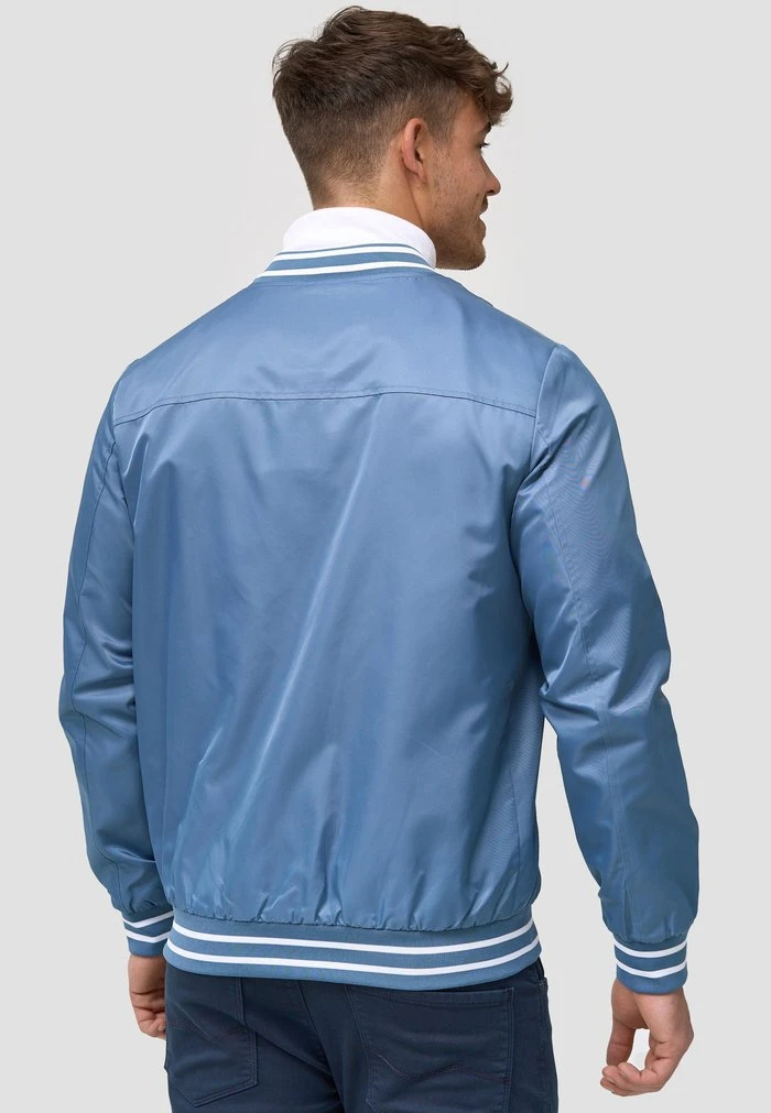 Grosses soldes 😍 INDICODE JEANS MANOS - Blouson Bomber - Copen Blue 🤩 – Image 3