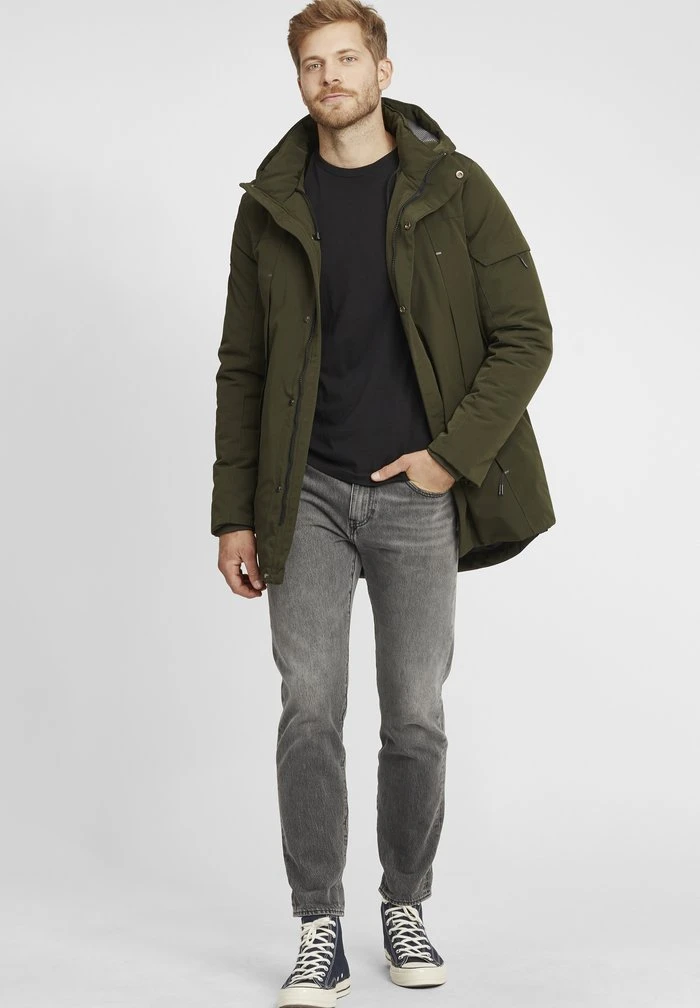 Acheter đ„° INDICODE JEANS IDRADER - Veste D'hiver - Army đ â Image 2