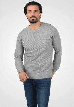 Meilleur prix ✨ INDICODE JEANS IDRICARDO - Pullover - Light Grey Mix 🤩
