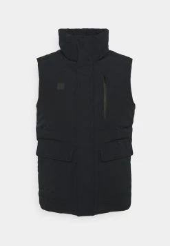 Le moins cher 🎉 INDICODE JEANS BARNETT - Veste Sans Manches - Black 🥰