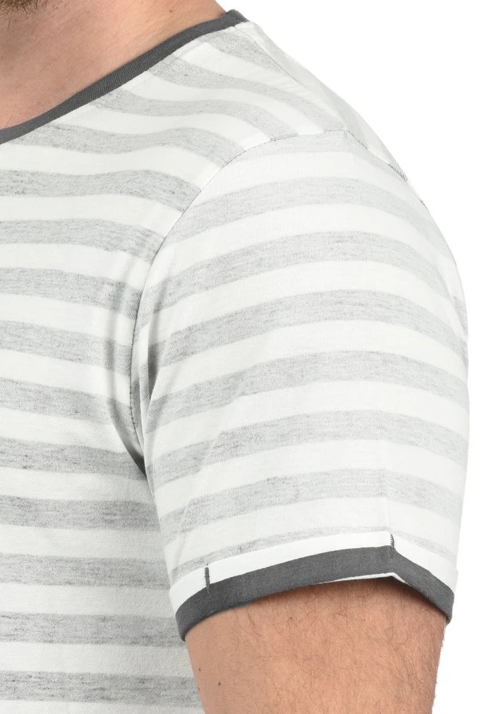 Les meilleures critiques de 😉 INDICODE JEANS IDRENI - T-shirt Imprimé - Grey 🔥 – Image 3