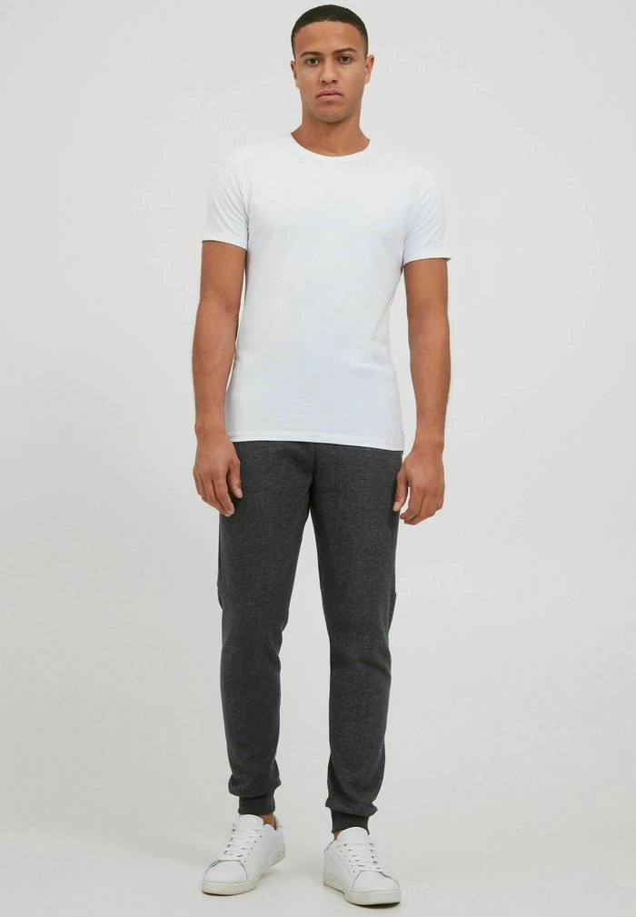 Bon marché 🎁 INDICODE 🧨 JEANS IDNAPANEE - Pantalon De Survêtement - Charcoal Mix ⌛ – Image 2