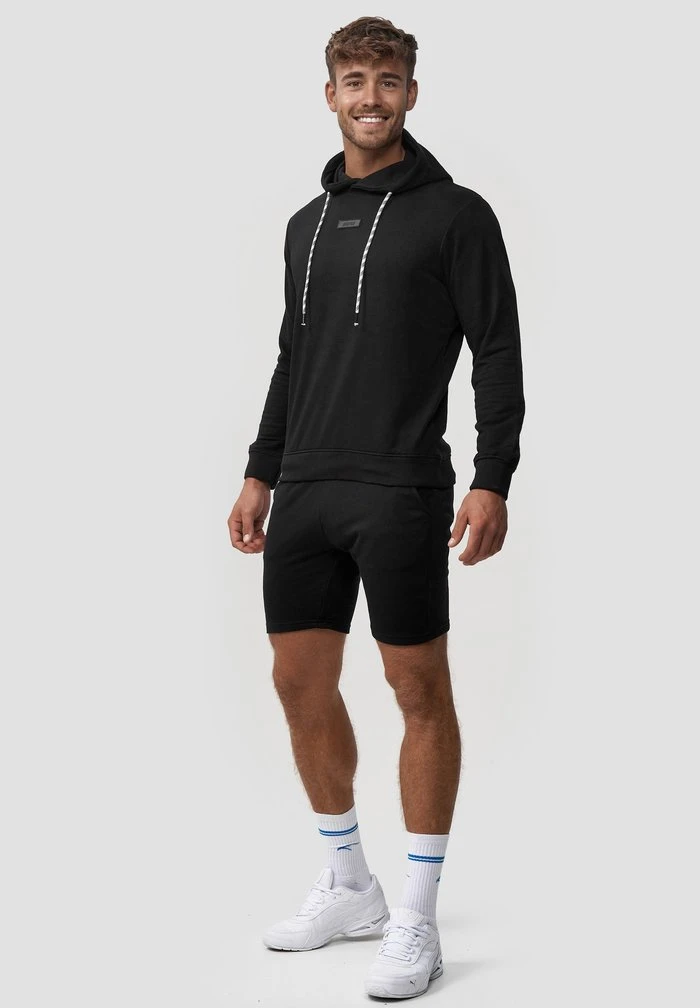 Coupon 🌟 INDICODE JEANS BENTLEY - Sweat à Capuche - Black 🎉 – Image 2