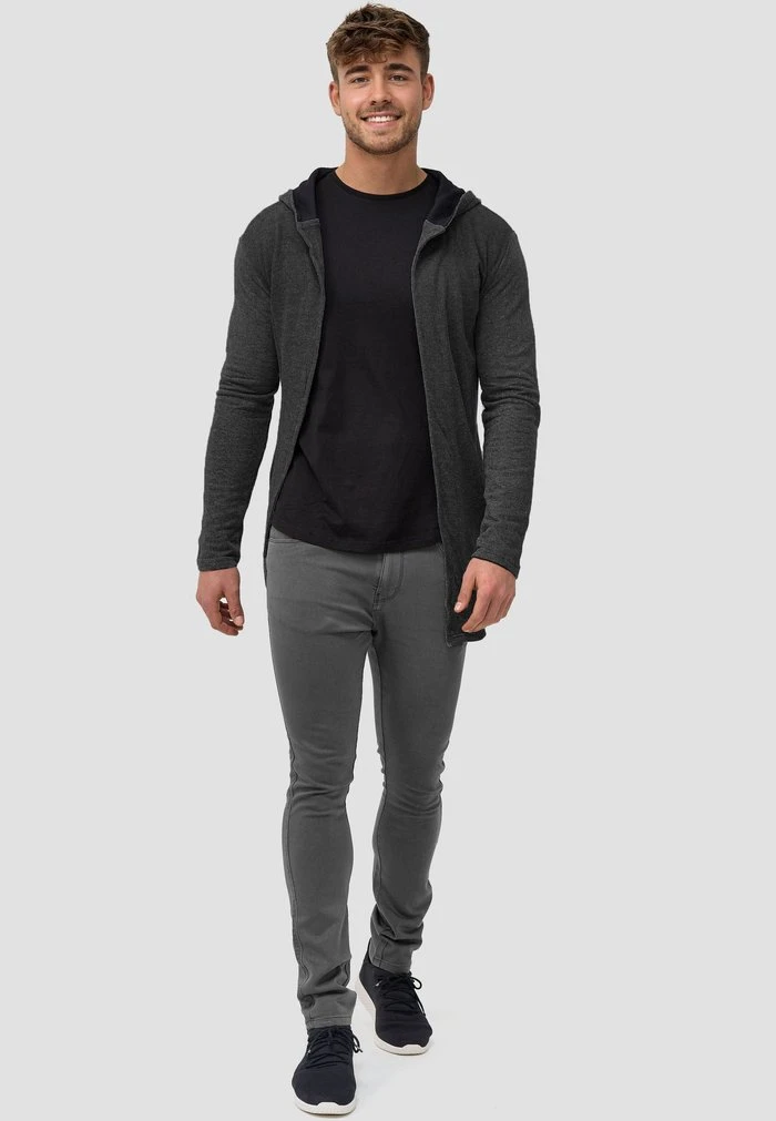 Grosses soldes 🔔 INDICODE JEANS Gilet - Black 🧨 – Image 2