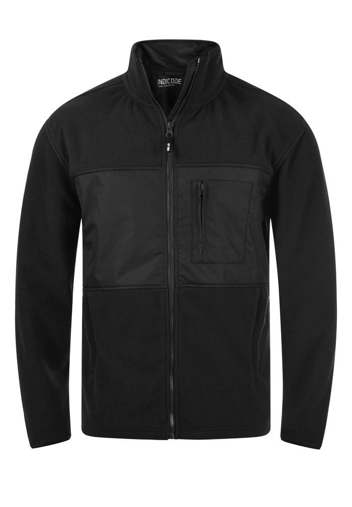 Nouveau 🌟 INDICODE JEANS IDBIRCH - Veste Polaire - Black 🎁 – Image 5