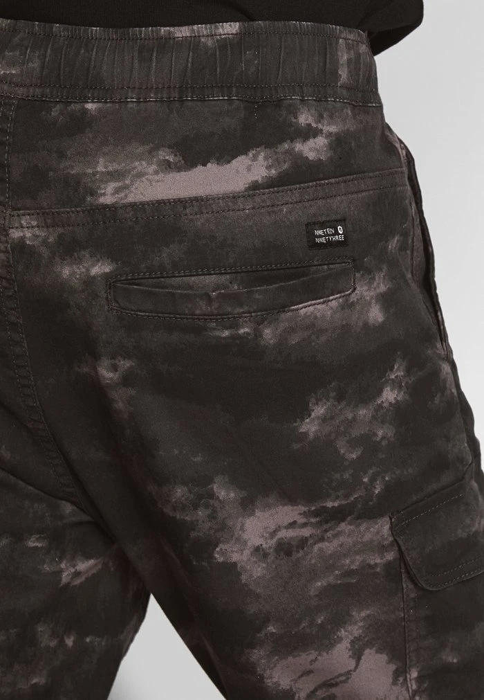 Grosses soldes ⭐ INDICODE JEANS LAKELAND - Pantalon Cargo - Grey 🛒 – Image 4