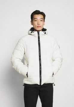 Promo ⌛ INDICODE JEANS AXWORTHY - Veste D'hiver - White ✨