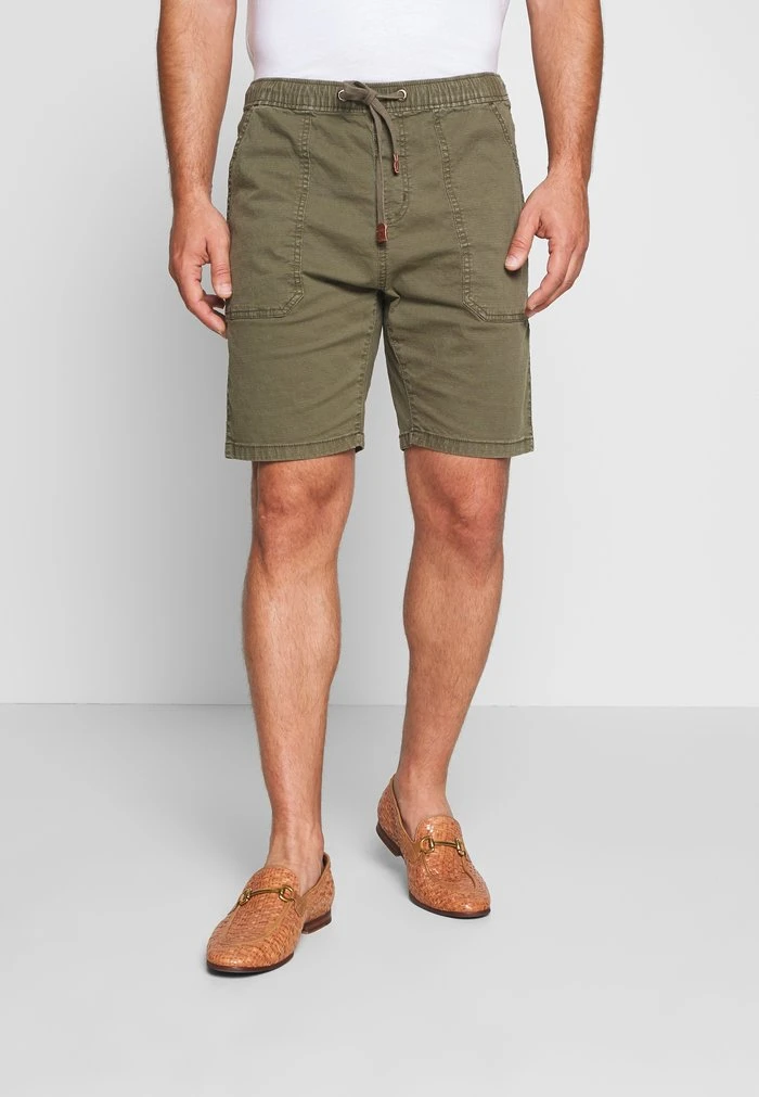 Vente flash đ INDICODE JEANS THISTED - Short - Dark Green â€ïž