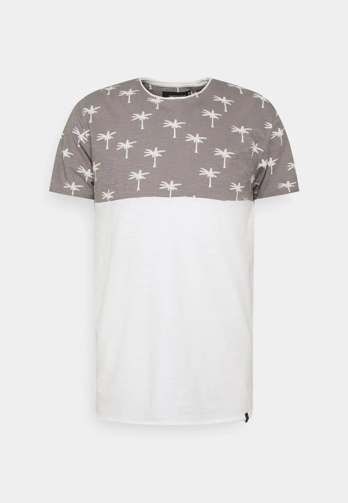 Promo ⭐ INDICODE 😍 JEANS CHARLTON - T-shirt Imprimé - Dark Grey 🌟 – Image 5