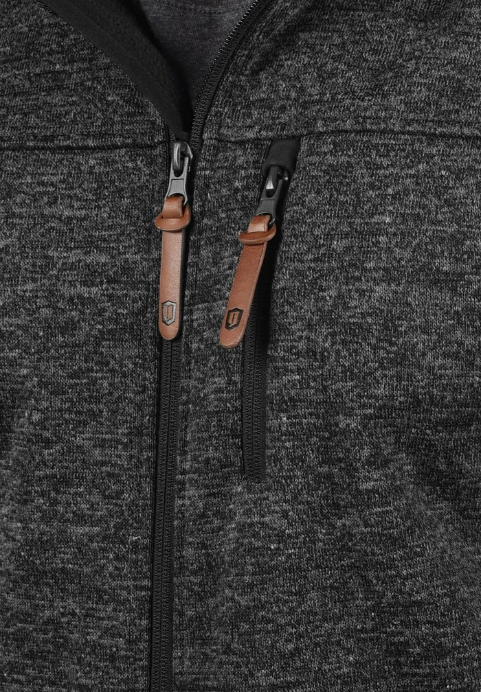 Meilleure vente đ INDICODE JEANS IDGROSVENOR - Sweat à Capuche Zippé - Charcoal âš â Image 4