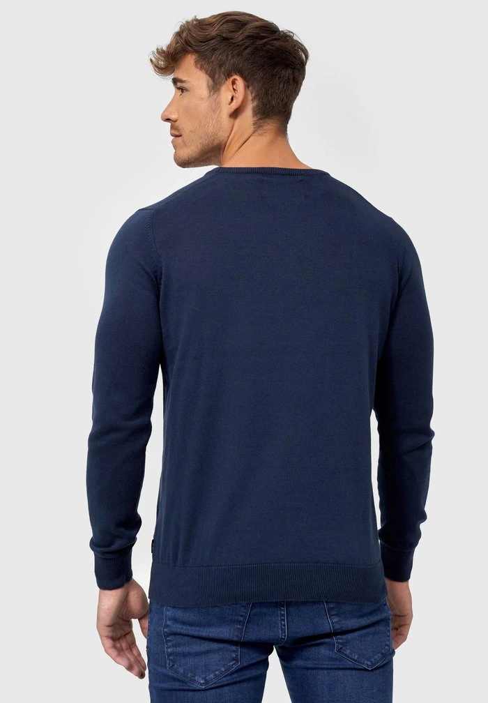 Meilleure vente đ INDICODE JEANS Sweatshirt - Navy â â Image 3