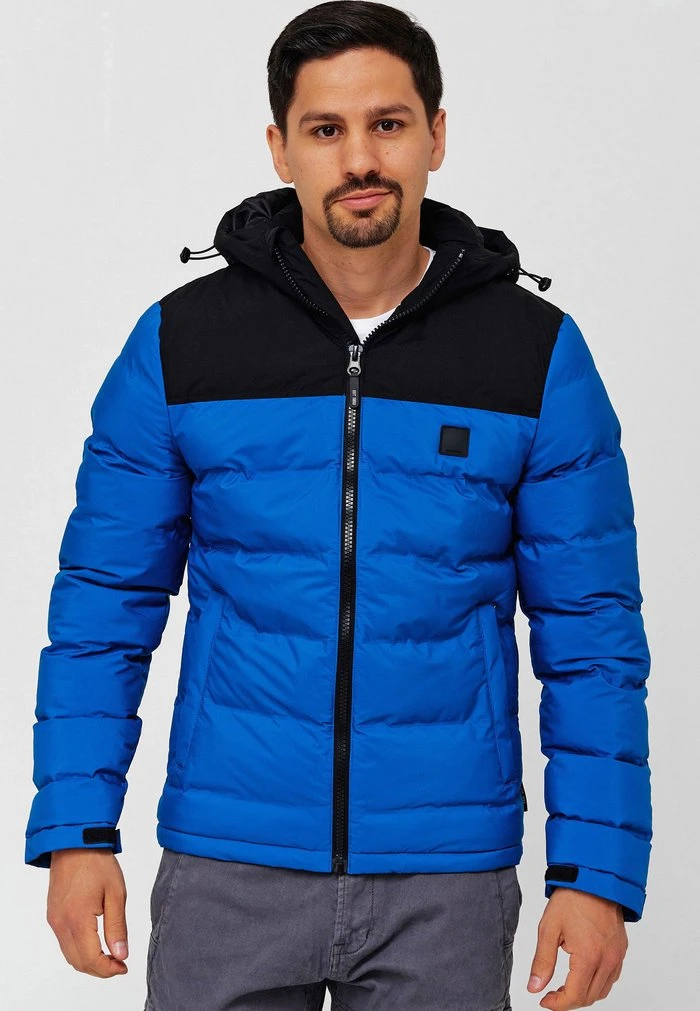 Meilleure affaire ⭐ INDICODE ❤️ JEANS EBERHARDY - Veste D'hiver - Sapphire 🌟 – Image 5