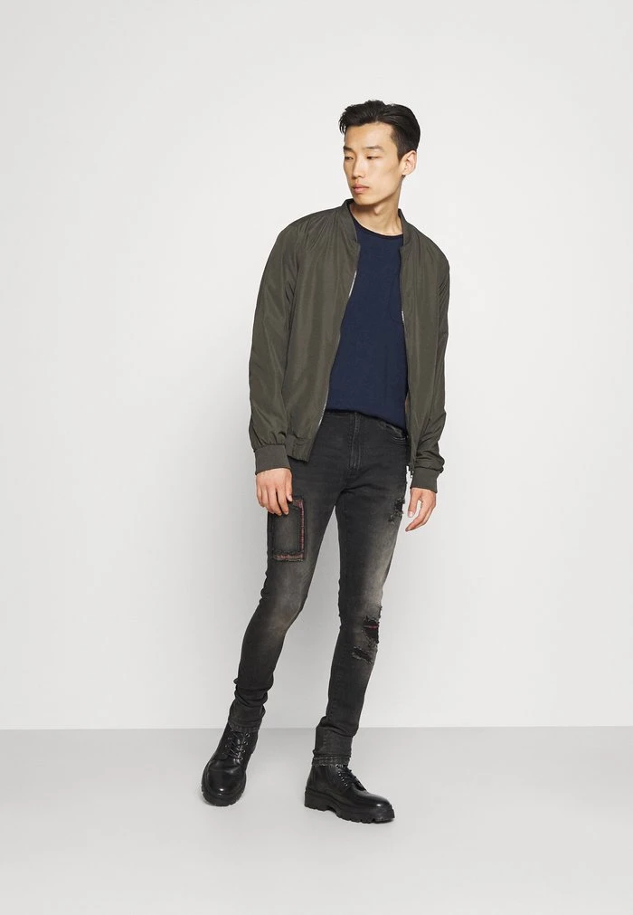 Offres 🛒 INDICODE 😀 JEANS NOVAST - T-shirt Imprimé - Navy ✔️ – Image 2