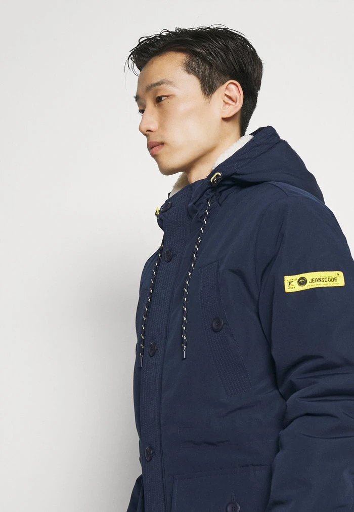 Offres 👍 INDICODE JEANS Veste D'hiver - Navy 🎉 – Image 5