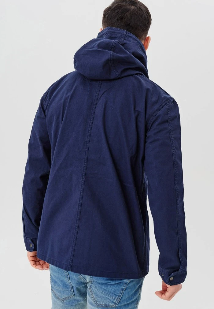 Grosses soldes ⭐ INDICODE 💯 JEANS LOUGH - Veste Légère - Navy ⌛ – Image 5