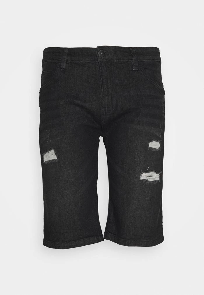 Tout neuf đ INDICODE JEANS KADEN HOLES - Short En Jean - Schwarz đ€©