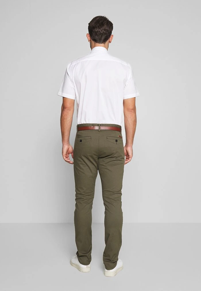 Meilleure affaire ⭐ INDICODE JEANS GOVER - Chino - Army ⌛ – Image 3