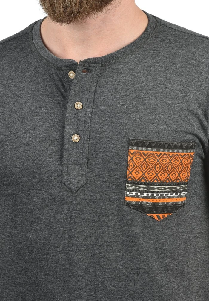 Coupon ⌛ INDICODE 🎉 JEANS IDART - T-shirt Imprimé - Grey Mix ✨ – Image 3