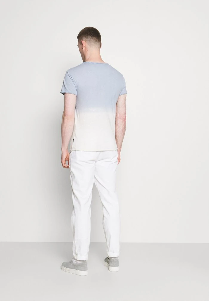 Meilleure affaire 💯 INDICODE JEANS HESS - T-shirt Imprimé - China Blue 🛒 – Image 3